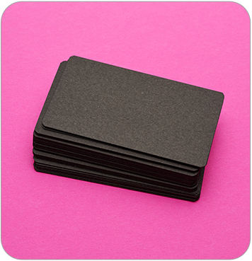 uncoated business cards